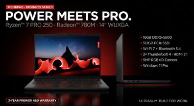 Lenovo Thinkpad L14G6 TOUCH ryzen 7 ddr5 Radeon 780m