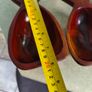 Vintage Mid-Century Modern 3 Piece Set Monkey Pod Wood Pineapple Dish Bowls Image 2
