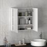 60mm W 60mm H Wall Mounted Required Medicine Cabinet Mirror Image 4