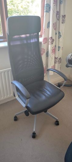 Two office chairs