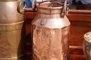 Continental Copper Milk Churn