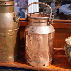 Continental Copper Milk Churn