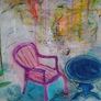Large Original Painting Framed Contemporary Art Modern Irish abstract art Conservatory painting Image 7