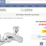Vitality Chrome Bath Filler Mixer Tap | Manual Dual Control Image 2