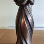 Happy Family Statue, 23 CM, Three Family Parents With New Born Baby Statue, Bonded Bronze, Couple With Baby, Family Gift, Anniversary, Gift. Image 3