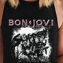 BNWT Rock Style Vest Top - Slippery When Wet - Bon Jovi Top size 18 Image 4