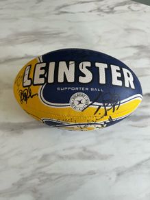 2010 Leinster Signed Rugby Ball