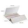 White 12" Mobile Phone Magnifier,Foldable Smartphone Enlarger Screen Amplifier with Phone Bracket Foldable-Stand Image 5