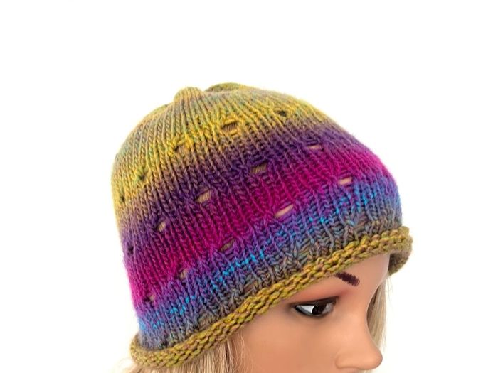 handmade knitted hat