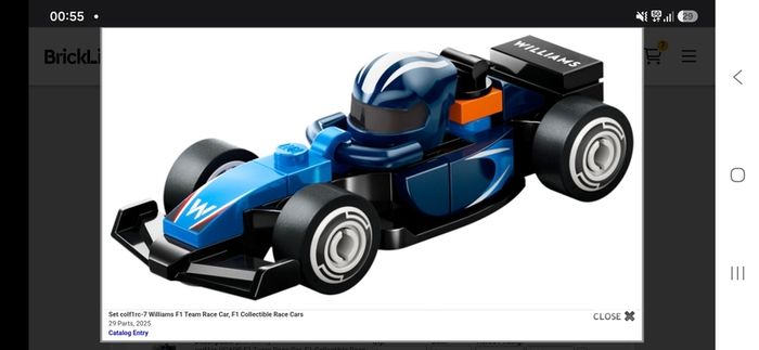 Mix of Lego F1 cars