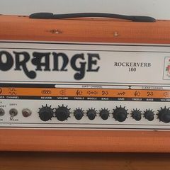 Orange Rockerverb 100 Head MK1