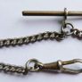 Antique Pocket Watch Chain T Bar Image 4