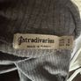 Stradivarius grey long sleeve top size S Image 5