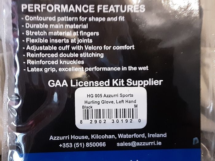 sporting glove