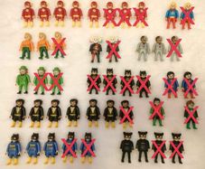 DC Playmobil Kinder surprise figures