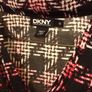 Dkny sleeveless black with grid design top Image 3