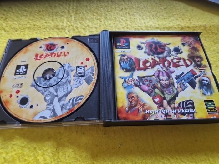 Re Loaded PlayStation1 Ps1 PlayStation2 Ps2 games Original
