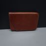 Vintage Brown Leather Tobacco / Cigarette Case Slim Pull Out Design Image 4