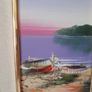 NO 12 ---TWO  Oil painting of sea scapes Image 3