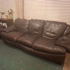 Leather Sofa Suite