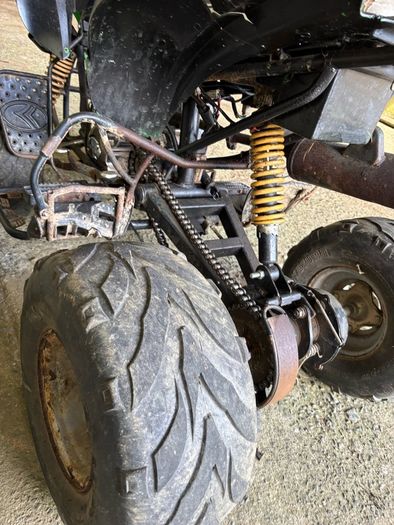 125 cc manual race quad