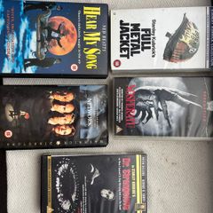 VHS Films x 5 Listed Below