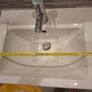 Pedestal Bathroom Basin 1 Tap Hole Image 3