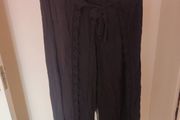 BNWT Pep&amp;Co black loose fit summer pants size UK16 EU44 Postage included