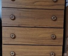 bedroom brown chest of drawers with lift up top