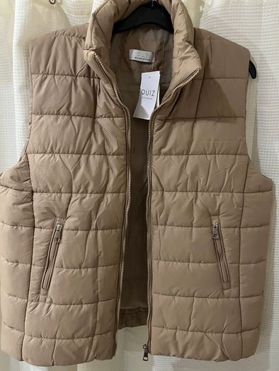 New Quiz Sleeveless Jacket