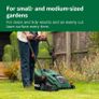 Cordless Lawn Mower ROTAK18V-34 (Cutting Width: 34 cm, Height of Cut: 25-65 mm, 35 l Fabric Grass Bag, Mulch plug, without Battery Image 4