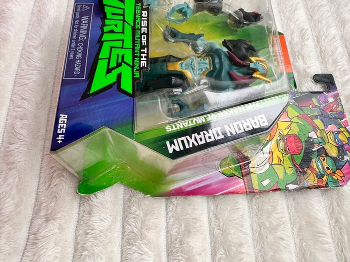 Rise Of The Teenage Mutant Ninja Turtles TMNT Baron Draxum Figure PLease see photos