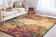 FREE EXPRESS SHIPPING Homeware Rugs for Bedroom Living Room - Traditional Area Rugs 60x110 cm Vibrant Cashmere Style Soft Short Pile Vintage Rug - Carpet for Dining Room Easy To Clean