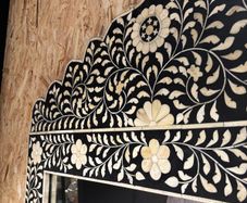 Large inlay mirror