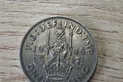 Great Britain UK 1948 One Shilling George VI Scottish Crest Coin - free standard postage