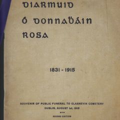 Diarmuid O' Donnabain Rosa. 1831-1915