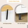 Sideboard Storage Cabinet, Modern Kitchen Cupboard with Double Doors and Drawers for Dining Room Image 7