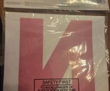 New n-plates self cling x2