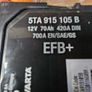 Varta car battery Image 2