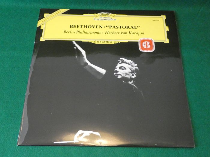 Beethoven Pastoral Herbert Von Karajan Uk Pressing Lp
