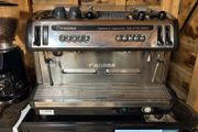 coffee machine and grinder