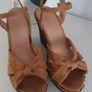 Springfield Tan Wedges Sz 41 - Rrp 49.99 Image 8