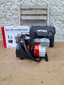 AMiO 12V Car Air Compressor 150 PSI + Bag & Box