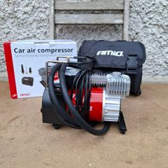 AMiO 12V Car Air Compressor 150 PSI + Bag & Box