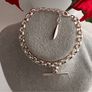Silver Plated T-bar Bracelet Image 2