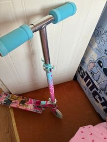 Girls Barbie Scooter