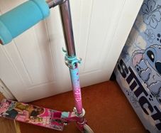 Girls Barbie Scooter