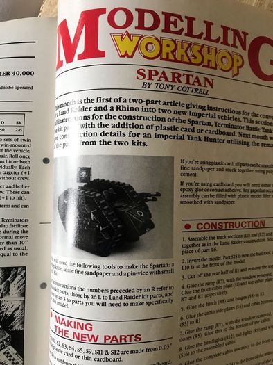 White Dwarf Games Workshop (1989)