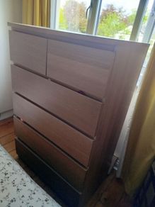 chest of drawers IKEA Malm 6 drawers