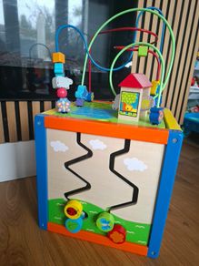 Squirrel Play Wooden 5-in-1 Activity Cube